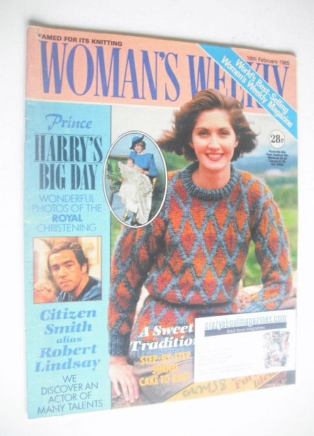 <!--1985-02-16-->Woman's Weekly magazine (16 February 1985 - British Editio