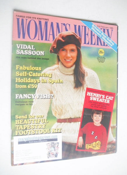 <!--1985-02-02-->Woman's Weekly magazine (2 February 1985 - British Edition