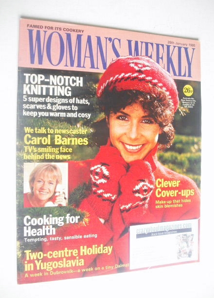 <!--1985-01-26-->Woman's Weekly magazine (26 January 1985 - British Edition