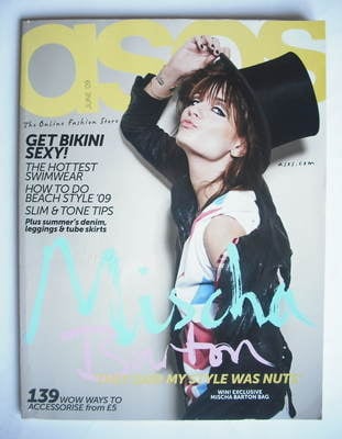 asos magazine - June 2009 - Mischa Barton cover