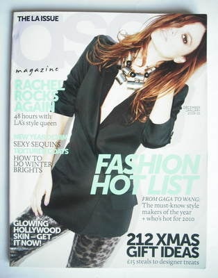 asos magazine - December 2009/January 2010 - Rachel Bilson cover