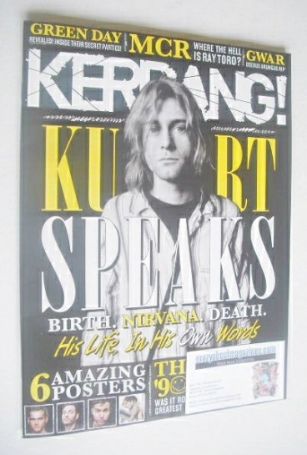 Kerrang magazine - Kurt Cobain cover (5 April 2014 - Issue 1511)