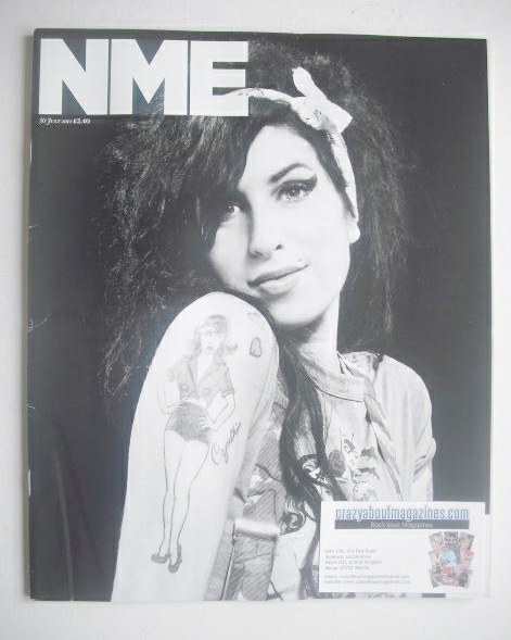 <!--2011-07-30-->NME magazine - Amy Winehouse cover (30 July 2011)