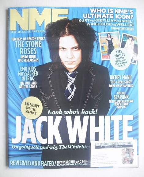 NME magazine - Jack White cover (24 March 2012)
