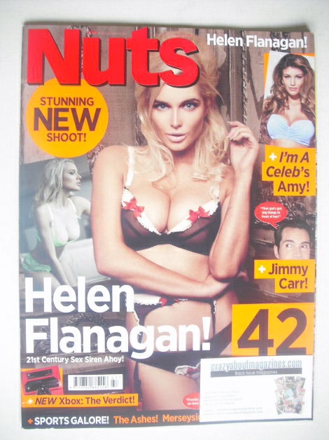 <!--2013-11-22-->Nuts magazine - Helen Flanagan cover (22-28 November 2013)