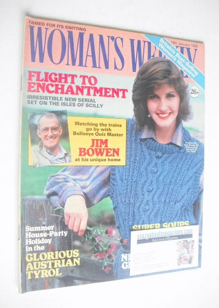 <!--1985-01-19-->Woman's Weekly magazine (19 January 1985 - British Edition