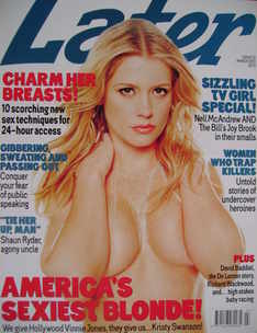Later magazine - Kristy Swanson cover (March 2001)