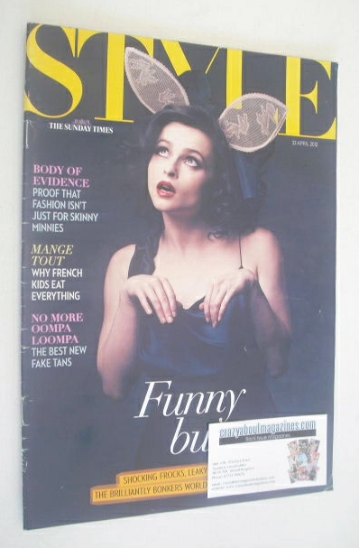 Style magazine - Helena Bonham Carter cover (22 April 2012)