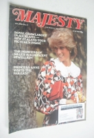 <!--1983-06-->Majesty magazine - Princess Diana cover (June 1983 - Volume 4 No 2)
