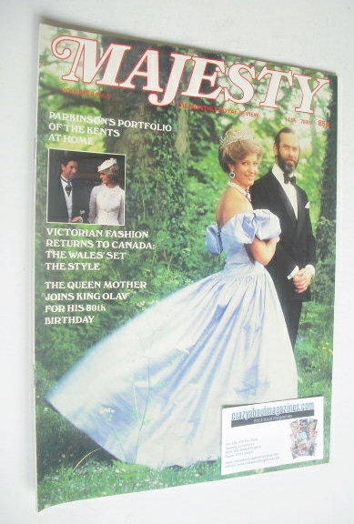 <!--1983-09-->Majesty magazine - Prince and Princess Michael of Kent cover 