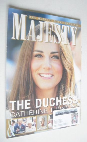Majesty magazine - The Duchess of Cambridge cover (January 2012)