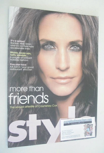 Style magazine - Courteney Cox cover (8 July 2007)