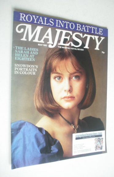 <!--1982-05-->Majesty magazine - Lady Helen Windsor cover (May 1982 - Volum