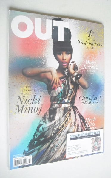 <!--2010-10-->Out magazine - Nicki Minaj Issue (October 2010)