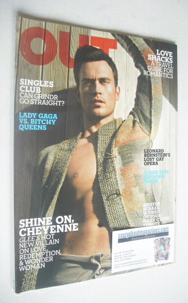 <!--2010-11-->Out magazine - Cheyenne Jackson Issue (November 2010)