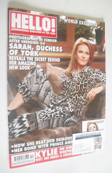 Hello! magazine - The Duchess of York cover (24 March 2014 - Issue 1320)