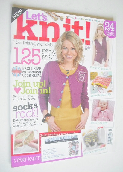 <!--2007-11-->Let's Knit magazine (November 2007 - Issue 1)