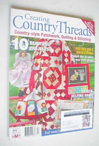 Creating Country Threads magazine (Volume 10 - No 10)