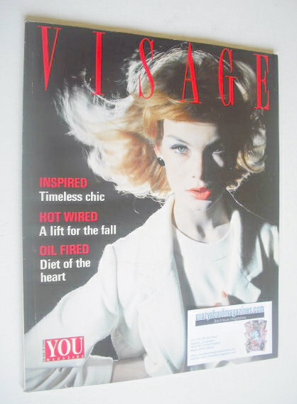 <!--1988-10-->Visage magazine - Jean Shrimpton cover (October 1988)