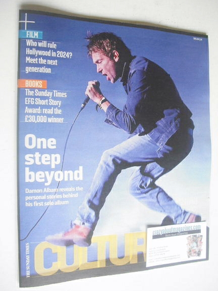 Culture magazine - Damon Albarn cover (6 April 2014)