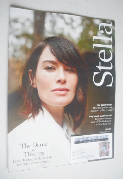 Stella magazine - Lena Headey cover (23 March 2014)