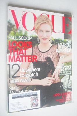 <!--2000-07-->US Vogue magazine - July 2000 - Cate Blanchett cover