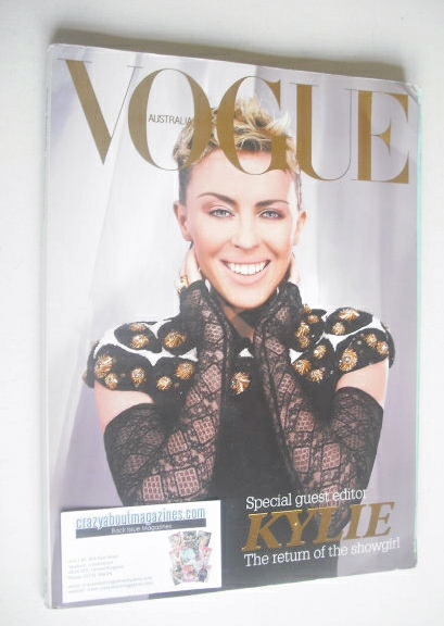 <!--2006-12-->Australian Vogue magazine - December 2006 - Kylie Minogue cov