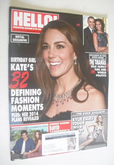 Hello! magazine - The Duchess of Cambridge cover (13 January 2014 - Issue 1310)