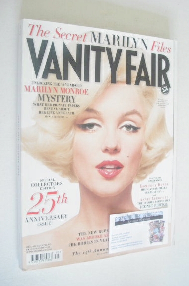Vanity Fair magazine - Marilyn Monroe cover (October 2008)