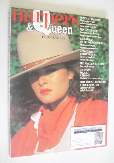 <!--1980-02-->British Harpers & Queen magazine - February 1980