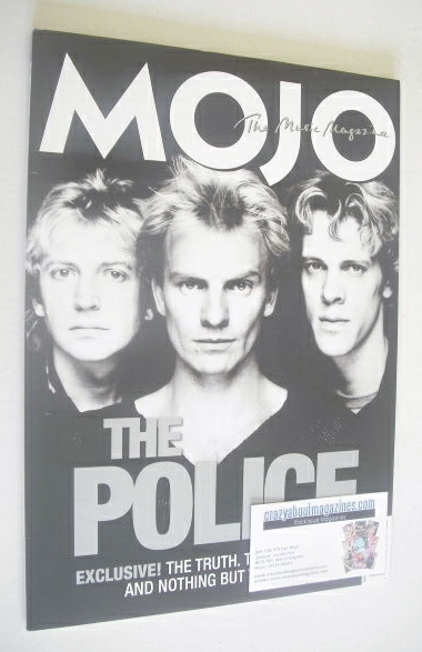 <!--2007-08-->MOJO magazine - The Police cover (August 2007 - Issue 165)