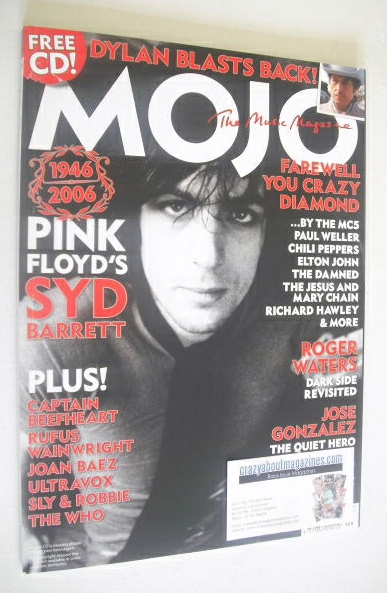 <!--2006-09-->MOJO magazine - Syd Barrett cover (September 2006 - Issue 154