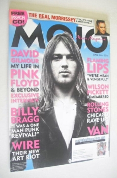 MOJO magazine - David Gilmour cover (April 2006 - Issue 149)