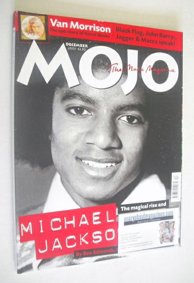 <!--2001-12-->MOJO magazine - Michael Jackson cover (December 2001 - Issue 