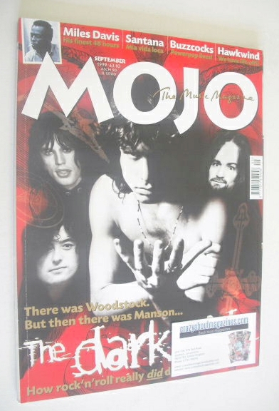 MOJO magazine - The Dark side cover (September 1999 - Issue 70)