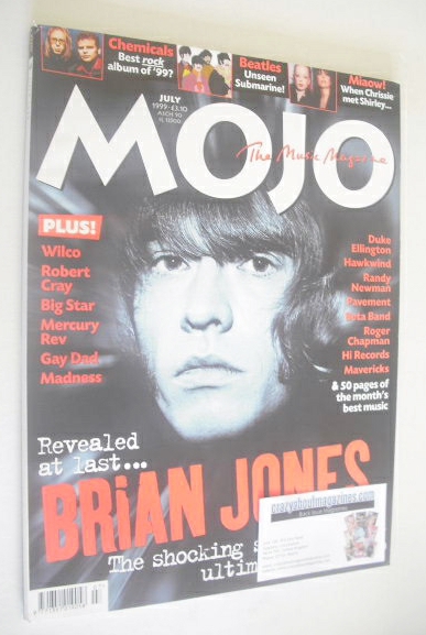 <!--1999-07-->Mojo magazine - Brian Jones cover (July 1999 - Issue 68)