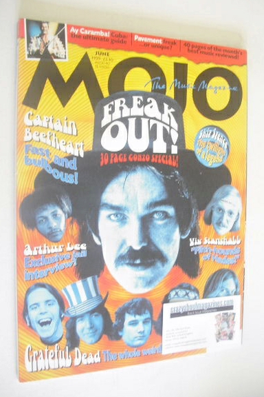 MOJO magazine - Freak Out! cover (June 1999 - Issue 67)
