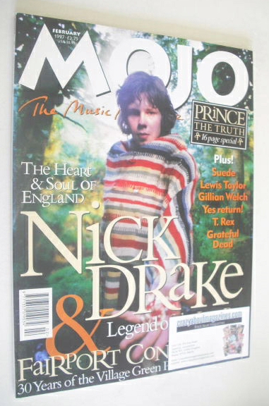 MOJO magazine - Nick Drake cover (February 1997 - Issue 39)