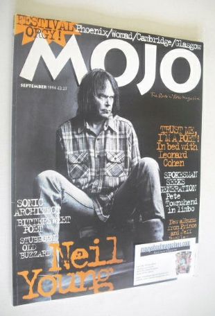 MOJO magazine - Neil Young cover (September 1994 - Issue 10)