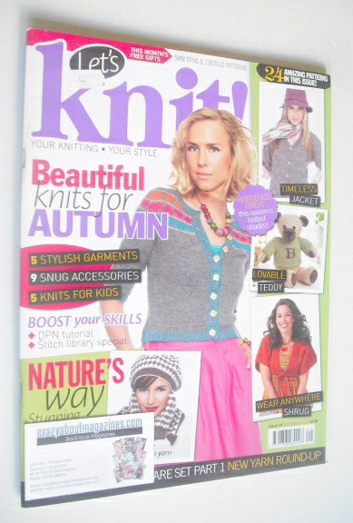 <!--2010-09-->Let's Knit magazine (September 2010 - Issue 34)