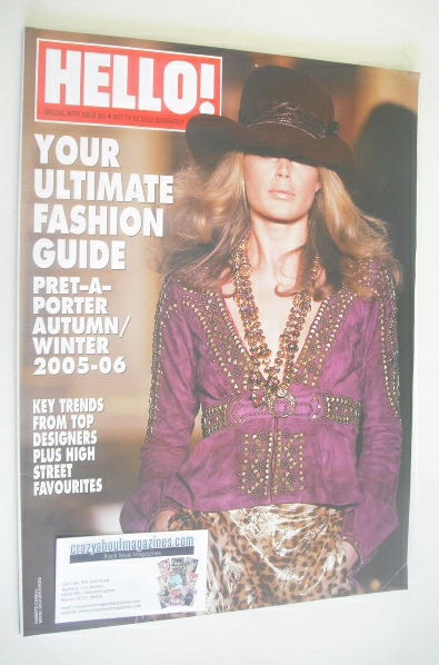 Hello! Fashion magazine - Autumn/Winter 2005/2006 - Doutzen Kroes cover