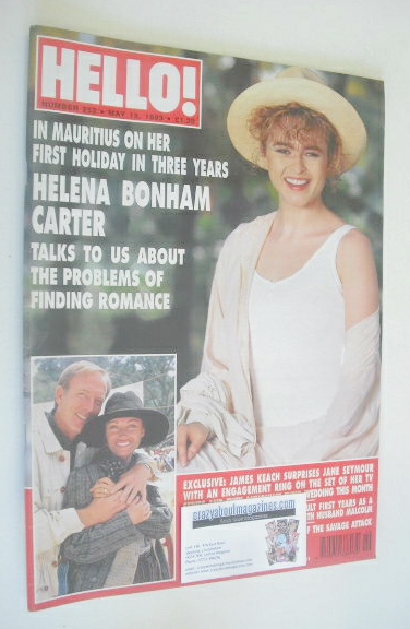 Hello! magazine - Helena Bonham Carter cover (15 May 1993 - Issue 253)