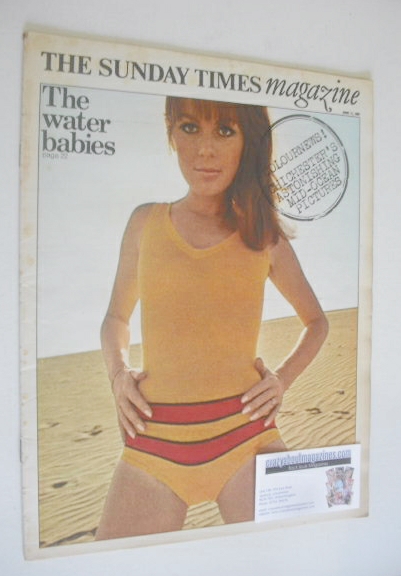 The Sunday Times magazine - The Water Babies cover (11 June 1967)