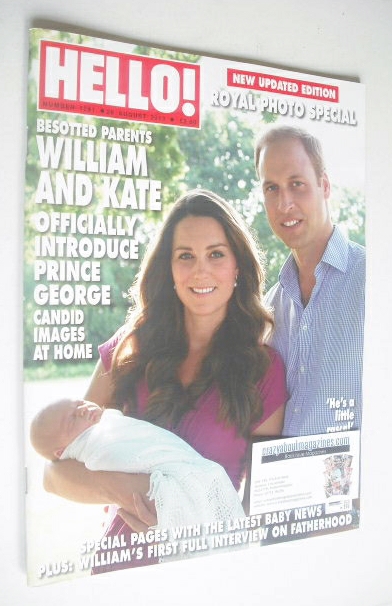 Magazine Royal Baby Prince George William Kate Souvenir Edition 2013 HELLO 