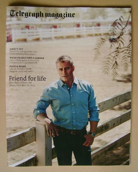 Telegraph magazine - Matt LeBlanc cover (17 May 2014)