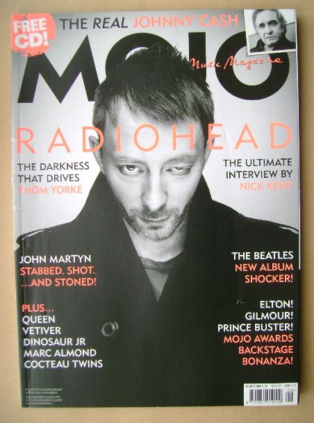 <!--2006-08-->MOJO magazine - Thom Yorke cover (August 2006 - Issue 153)