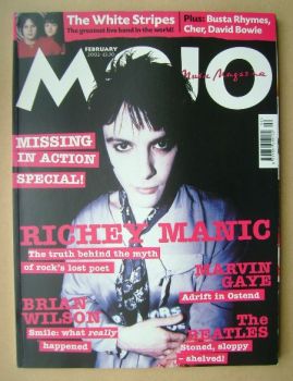 MOJO magazine - Richey Edwards cover (February 2002 - Issue 99)
