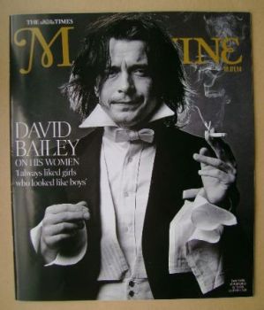The Times magazine - David Bailey cover (18 January 2014)