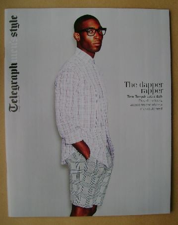 Telegraph Men's Style magazine - Tinie Tempah cover (Spring/Summer 2014)