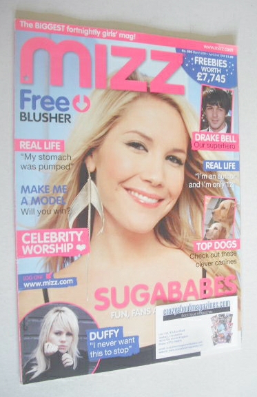 <!--2008-03-20-->MIZZ magazine - Heidi Range cover (20 March -2 April 2008)
